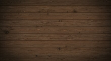 Naklejka premium A rich, dark wooden surface showcases elegant grain patterns and textures. This versatile background can enhance various designs, offering a warm ambiance suitable for a range of applications.