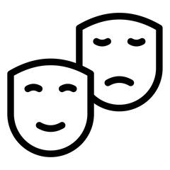 comedy and tragedy masks
