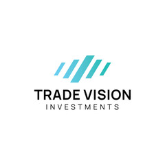 Trade vision inventions technology logo design editable business brand identity vector image download 