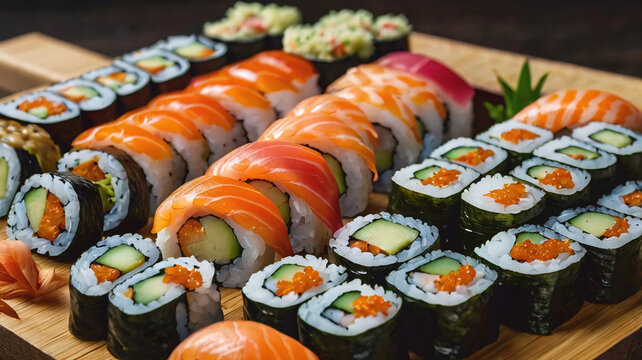 All you can eat sushi