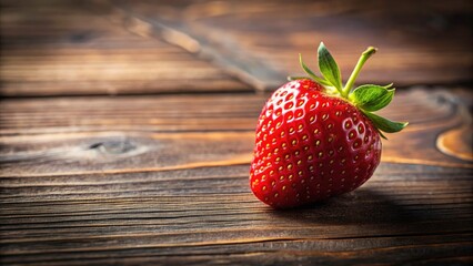 Juicy Red Strawberries: Ripe Berry Closeup, Summer Fruit, Fresh Food Photography