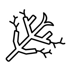 Obraz premium Tree Branch Icon