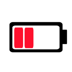 Icon battery transparant background
