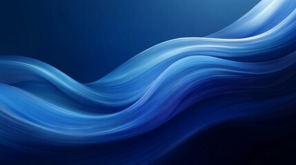 Abstract Blue Wave Background Texture