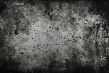 Fototapeta premium dark grunge wall background, grey and black grungy wall texture
