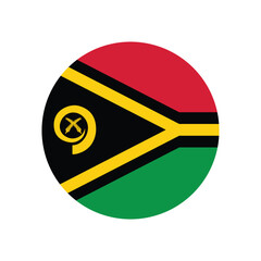 Vanuatu Flag Sphere Vector