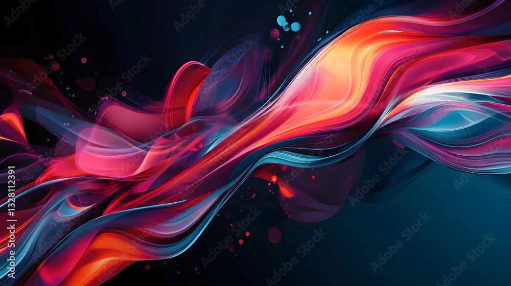 Wall mural professional single page application abstract concept illustration for web development projects