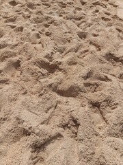 footprint in the sand