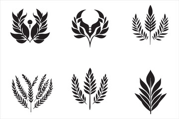 Artistic Wreath Designs for Glory and Excellence