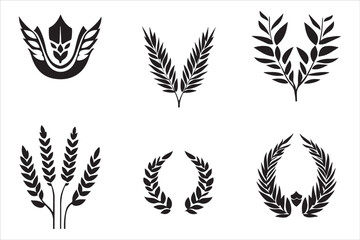 A Collection of Elegant Laurel Wreath Designs