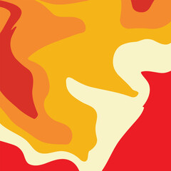 Fluid art. Modern artwork background. Mixture of acrylic paints. Abstract liquid painting marble texture, colorful gradient waves. Vector design for banner, flyer, business card, cover, invitation.