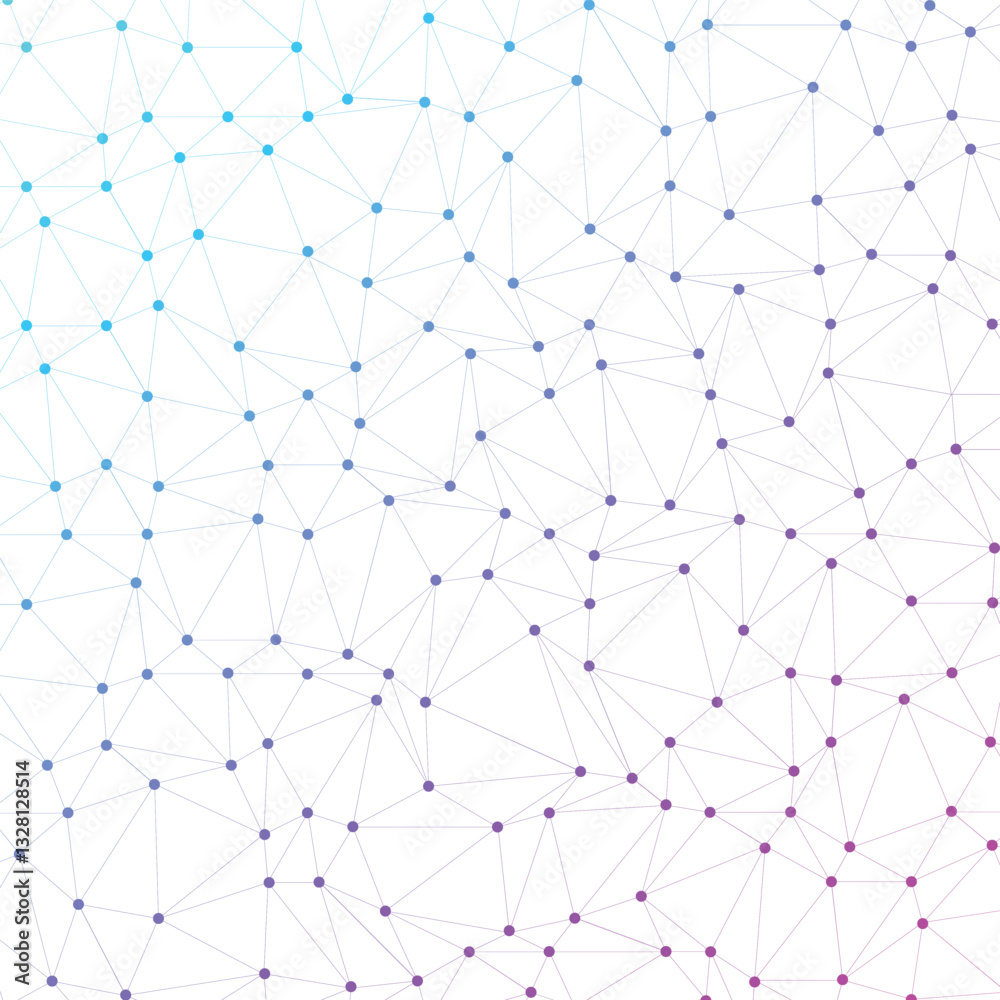 Fototapete global network connection concept. big data visualization. social network communication. internet te