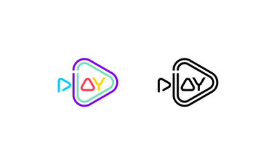 premium play logo full color