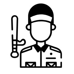 security icon design dualtone