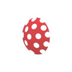 Clown nose set. Red sphere. Red Nose Day Greeting