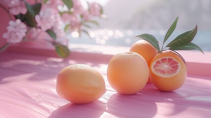 Stunning Aesthetic Orange Fruit Photoshoot with Perfect Lighting and Vibrant Colors in Ultra HD