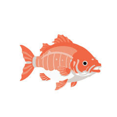 Tropical Fish – Vector Illustration - Clipart