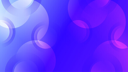 abstract blue geometric background design created with circle lines in a vector illustration