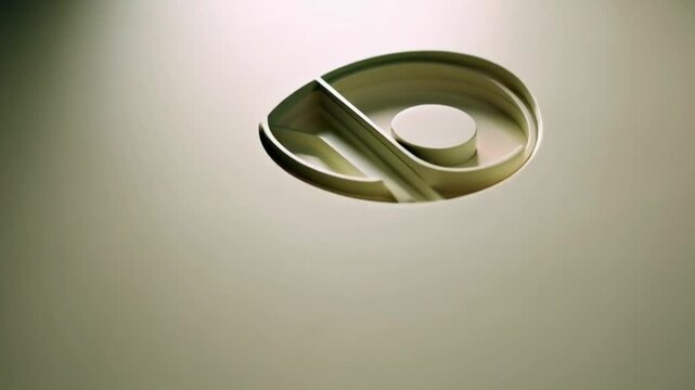 Minimalist logo reveal, soft light and shadow, smooth fade-in and fade-out, elegant motion, Generative AI