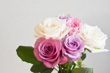 カラフルな花束