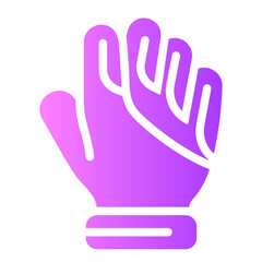 gloves Gradient icon
