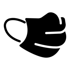 face mask Solid icon