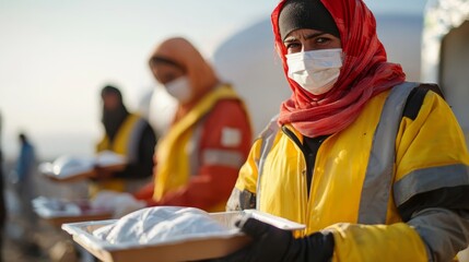 Disaster relief fundraising, Humanitarian Relief Efforts in Disaster Zones with Caring Volunteers