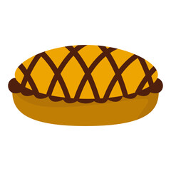 Happy Thanksgiving Day Element. Vector Illustration in Flat Cartoon Style.