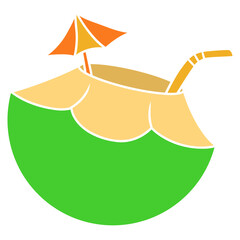 coconut drink summer drink and beverage 