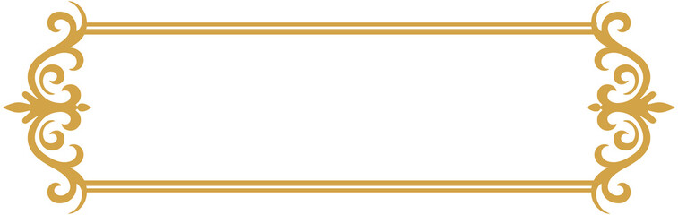 Carved decorative title box