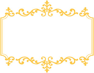 Vintage carved frame