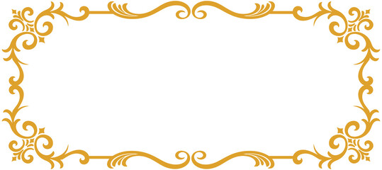 Damask Flourish Frame
