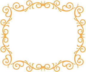 Baroque frame