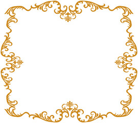 Baroque frame