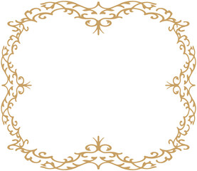 Baroque frame
