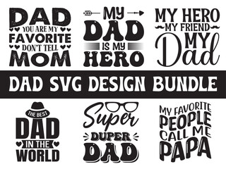 Father's Day T shirt Design Bundle