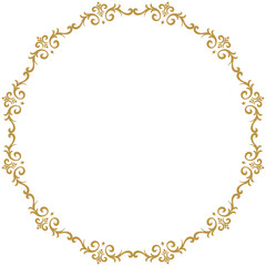 Elegant Carved round