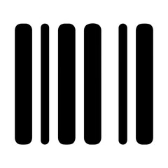Barcode glyph icon