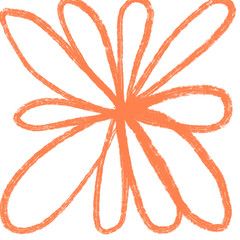 Orange flower