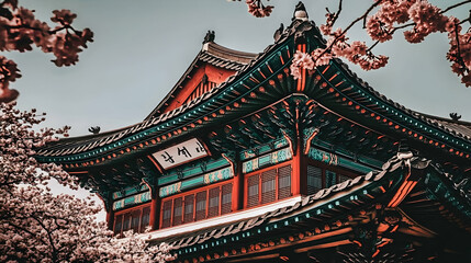 Cherry Blossom Season in Seoul, South Korea