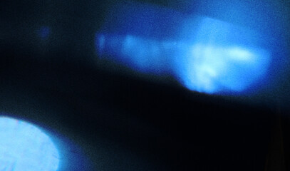 Dark blue noise texture abstract grainy background, copy space