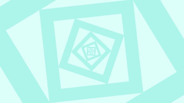 Psychedelic Rotating Squares With Spasmodic Transitions in 4K, rotating squares tunnel, abstract tunnel animation, spasmodic movements, moving geometric shapes