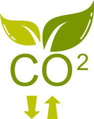 Obraz premium CO2 Emission Reduction