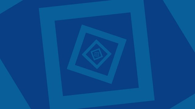 Rotating Squares Tunnel With Spasmodic Movements Background, rotating squares tunnel, abstract tunnel animation, spasmodic movements, moving geometric shapes