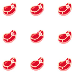 Pattern of Fresh Red Meat Cuts