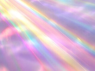 Obraz premium Pastel Prism Reflection Background, Colorful Light Reflection Wallpaper, Soft Prism Light Background, Pastel Gradient Prism Reflection, Colorful Prism Shine Background