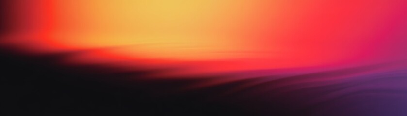 A vibrant abstract composition featuring gradients of blended colors