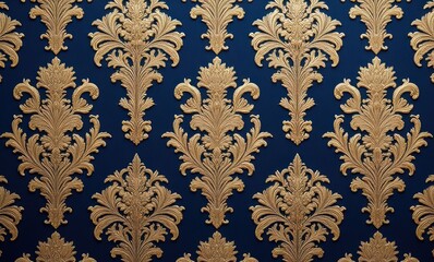Elegant gold wallpaper design