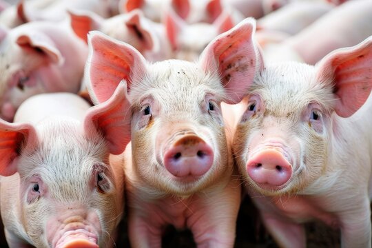High Resolution of Many Pigs on the Farm for Breeding