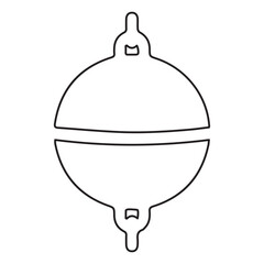 bobber line icon